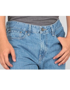 Jeans recto Silver Plate lavado claro para hombre