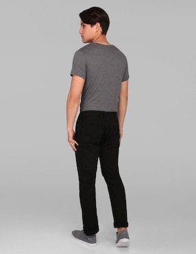 Jeans boot Silver Plate lavado obscuro para hombre
