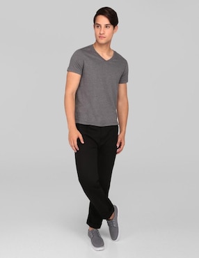 Jeans boot Silver Plate lavado obscuro para hombre