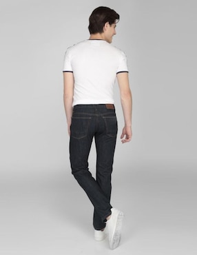 Jeans slim Silver Plate lavado obscuro para hombre
