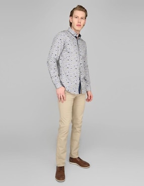 Pantalón Oggi corte slim