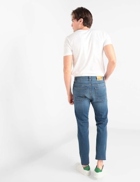 Jeans slim Mossimo deslavado para hombre
