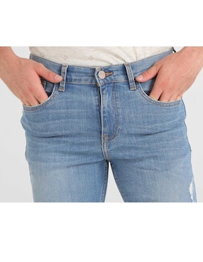 Jeans Mossimo corte skinny cintura media y pierna ajustada para hombre