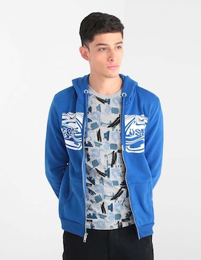 Sudadera Non Stop abierta con capucha