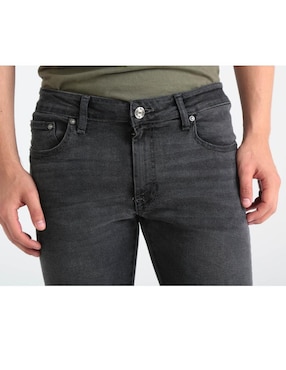 Jeans skinny Silver Plate lavado obscuro para hombre