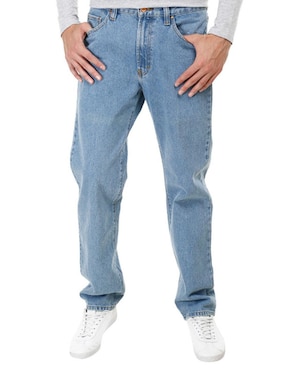 Jeans Furor Corte Straight Cintura Alta Para Hombre