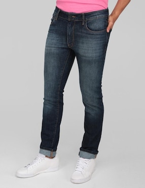 Jeans Silver Plate Corte Skinny Para Hombre