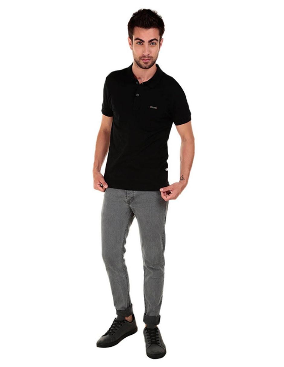 Playera Tipo Polo Silver Plate para Hombre