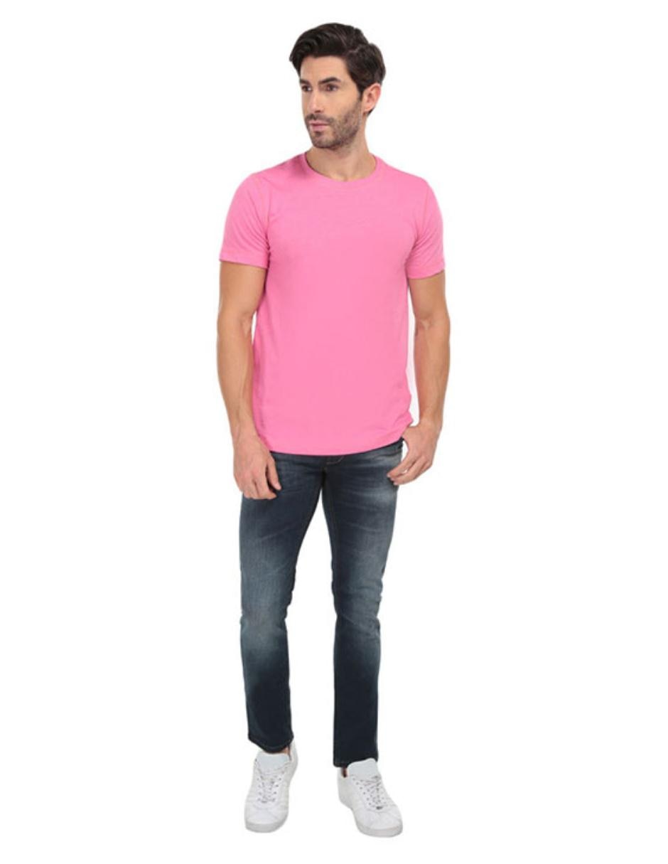 Jeans skinny lavado sand blast para hombre 3