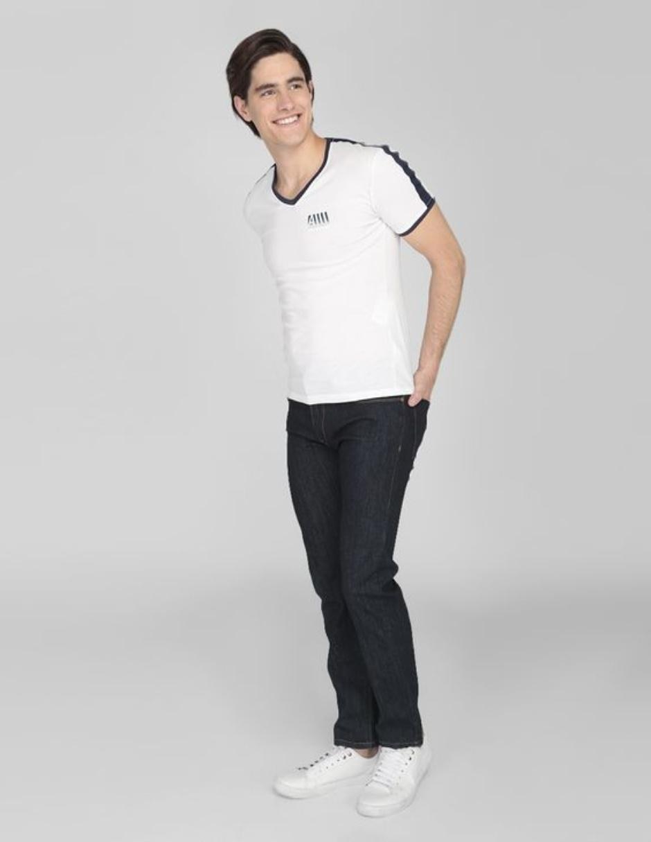 Jeans slim lavado obscuro para hombre 3