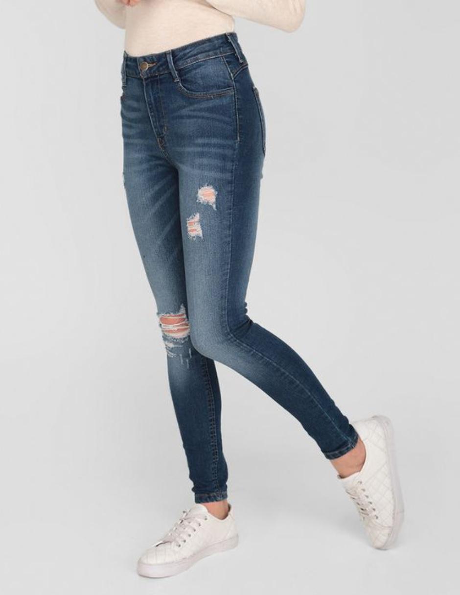 Jeans corte ultra skinny para mujer 1