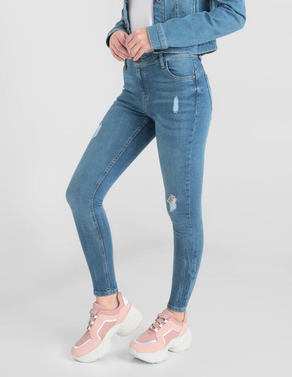 Jeans skinny Mossimo corte cintura para mujer