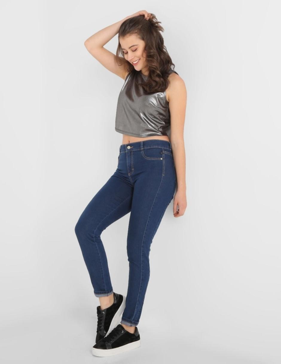 JEANS OH POMP, 11, ÍNDIGO DENIM MEDIO D