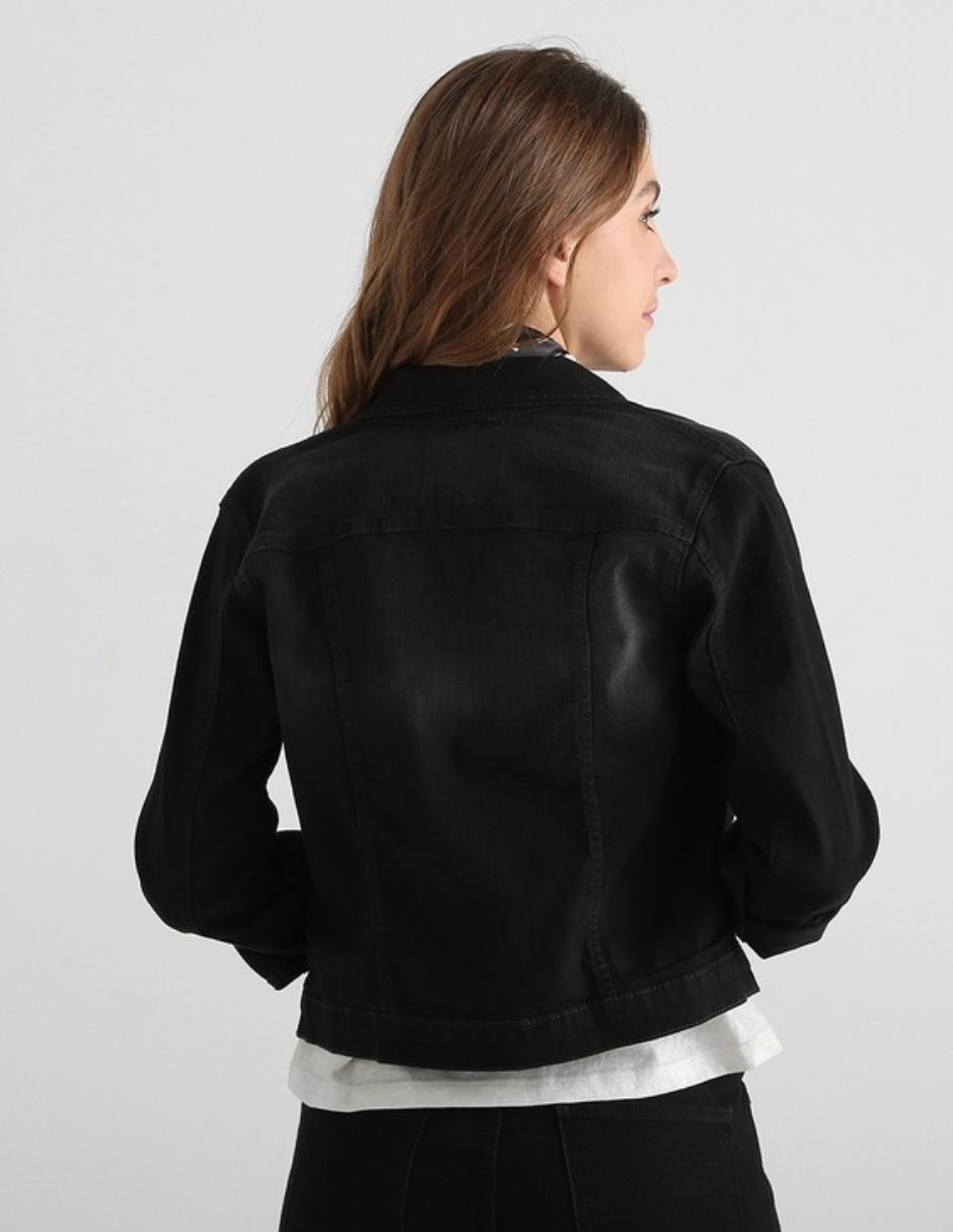 Chamarra de mezclilla para mujer 2