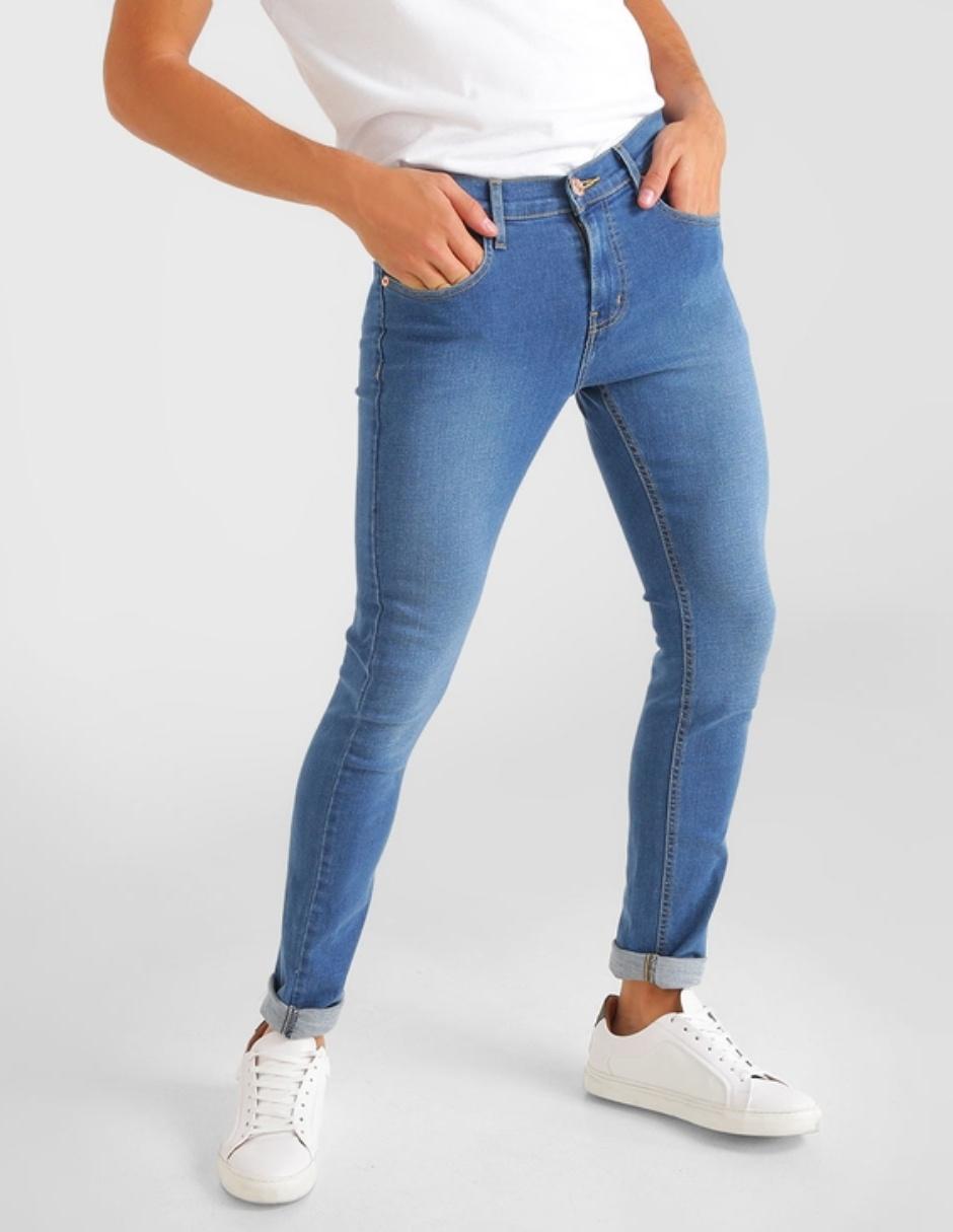 Jeans corte super skinny bolsillos para hombre Suburbia.com.mx