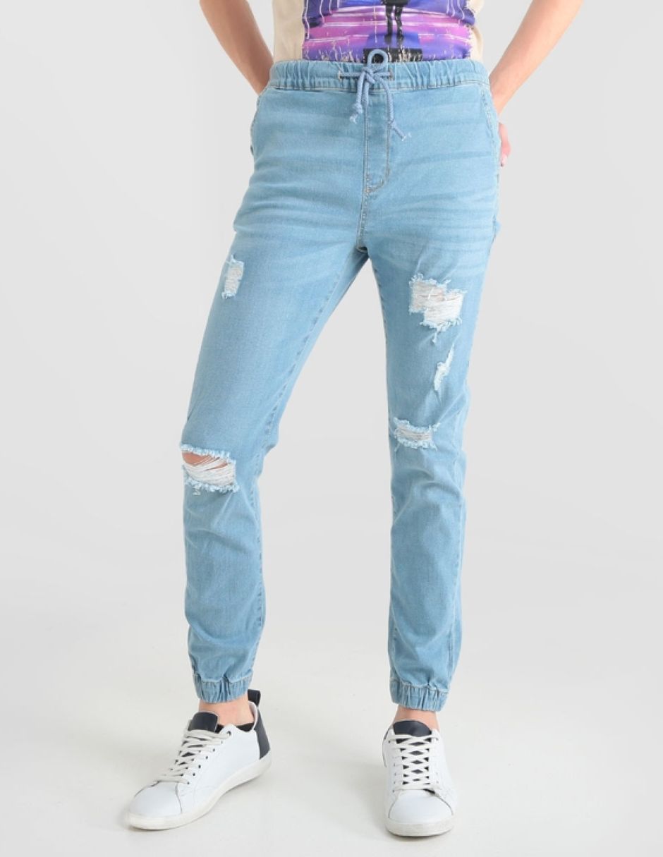 Jeans Non Stop corte skinny tipo jogger para hombre en SB