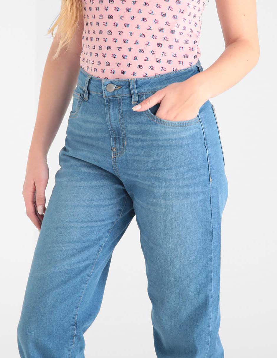 Mom Jeans Pantalon De Mezclilla Suburbia Jeans Mom Non Stop Corte
