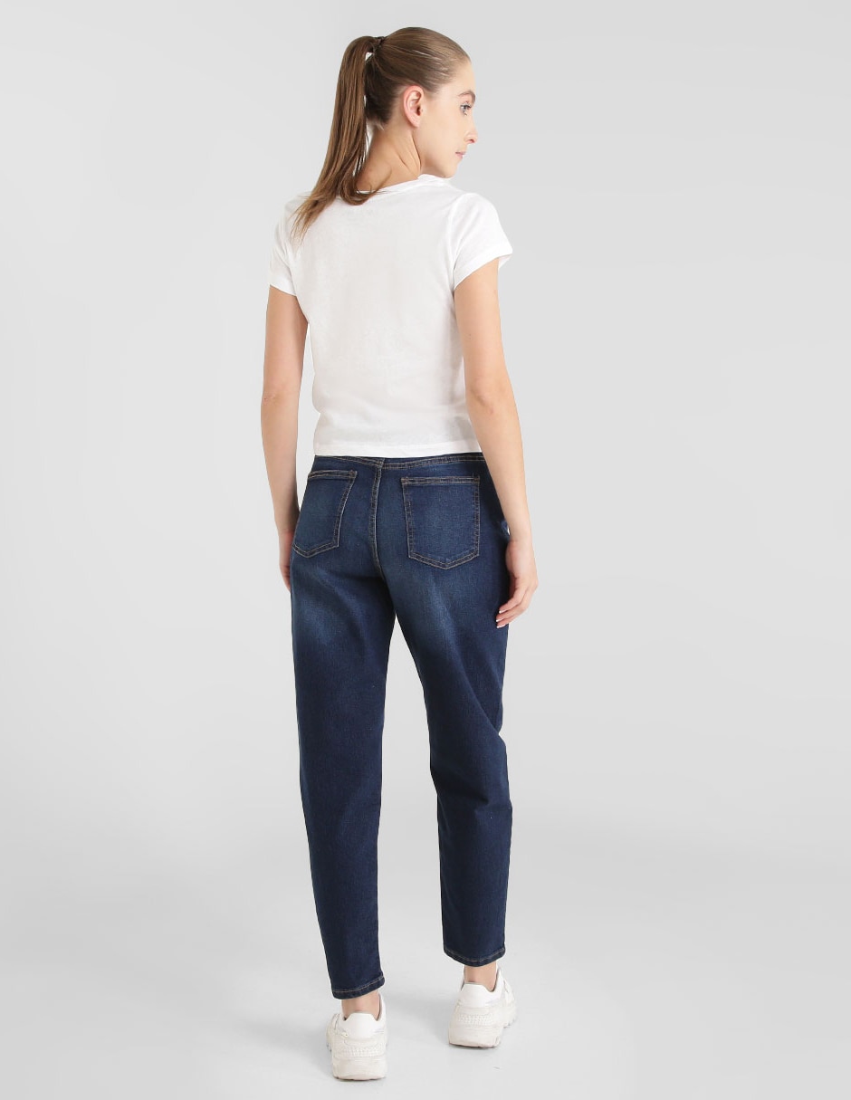 Jeans relaxed mom para mujer 2