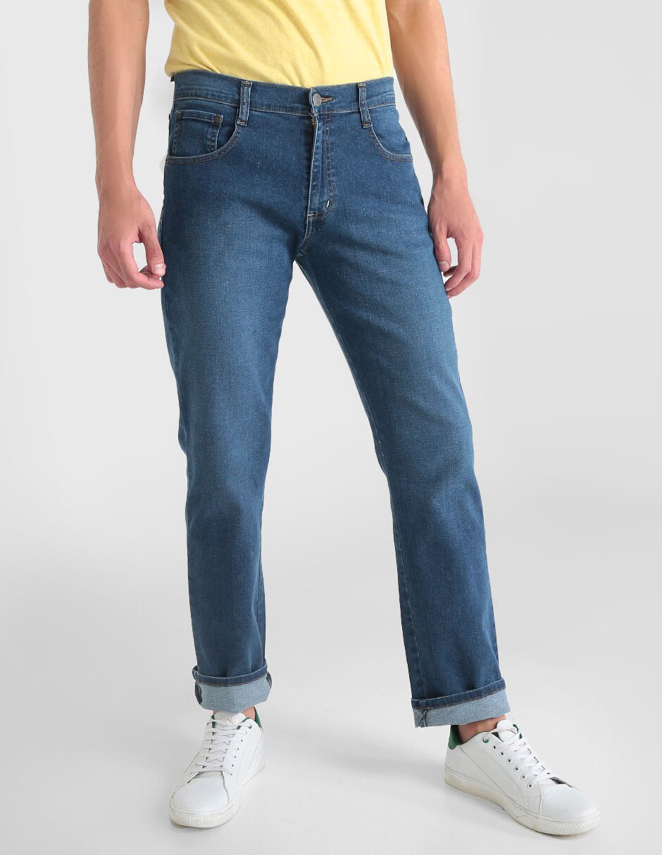 Jeans recto Oggi Vaxter lavado stone para hombre en SB