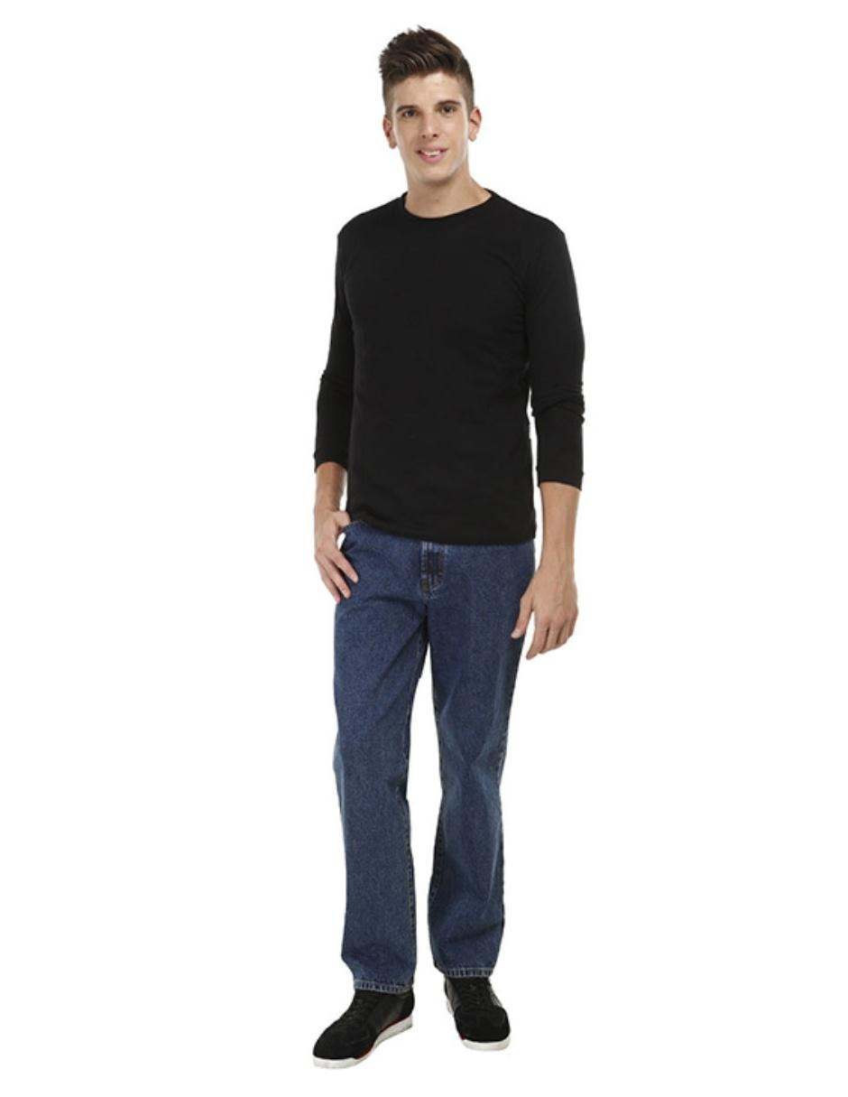 Jeans slim lavado medio para hombre 3