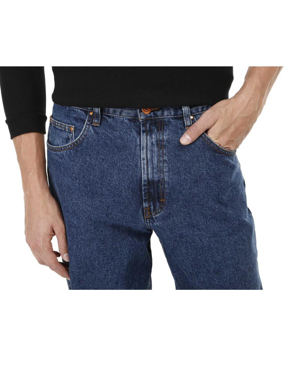 Jeans slim lavado medio para hombre 4